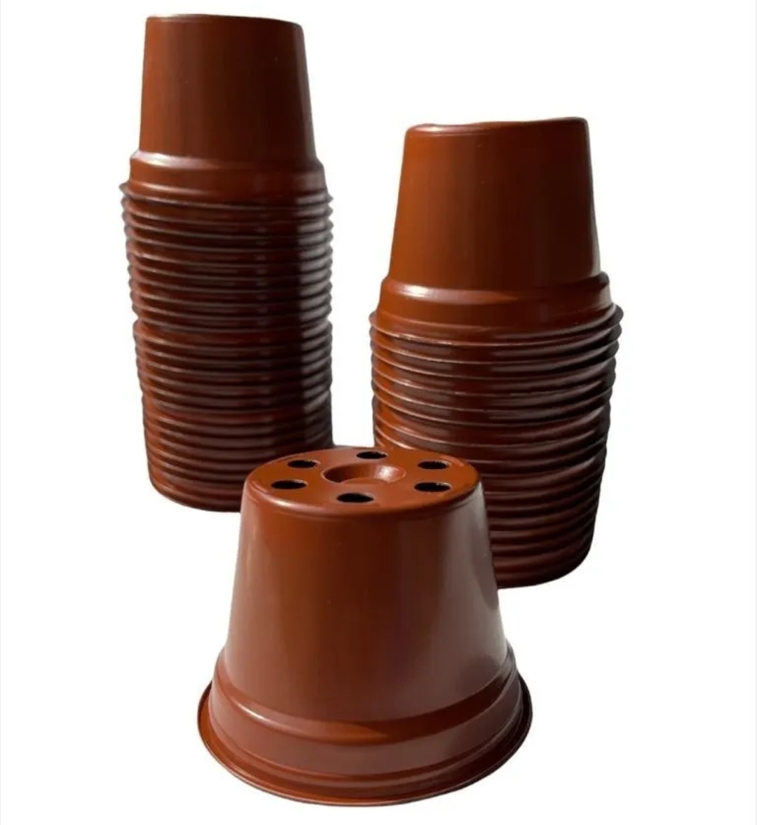 Macetitas 3 Pulgadas Terracota 100 Macetas Cactus