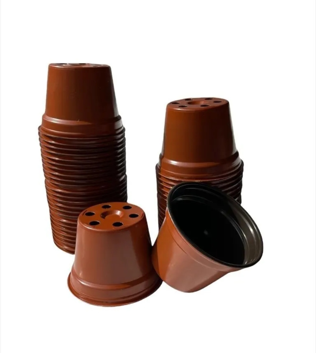 Macetitas 3 Pulgadas Terracota 100 Macetas Cactus