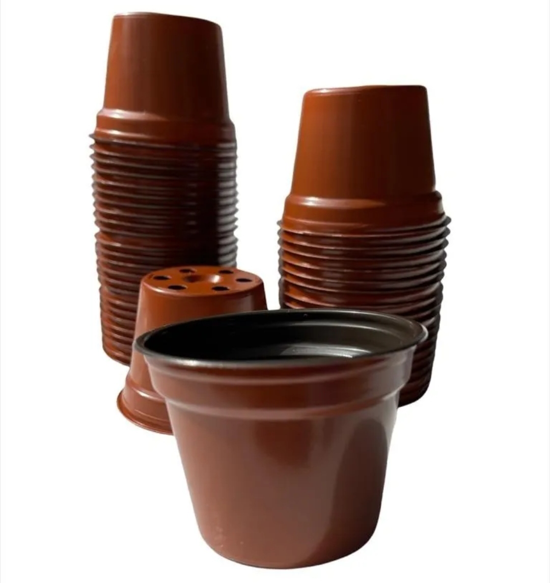 Macetitas 3 Pulgadas Terracota 100 Macetas Cactus