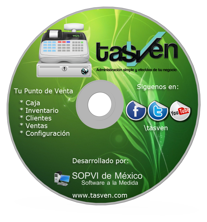 Software Punto de Venta Tasven Licencia Original 
