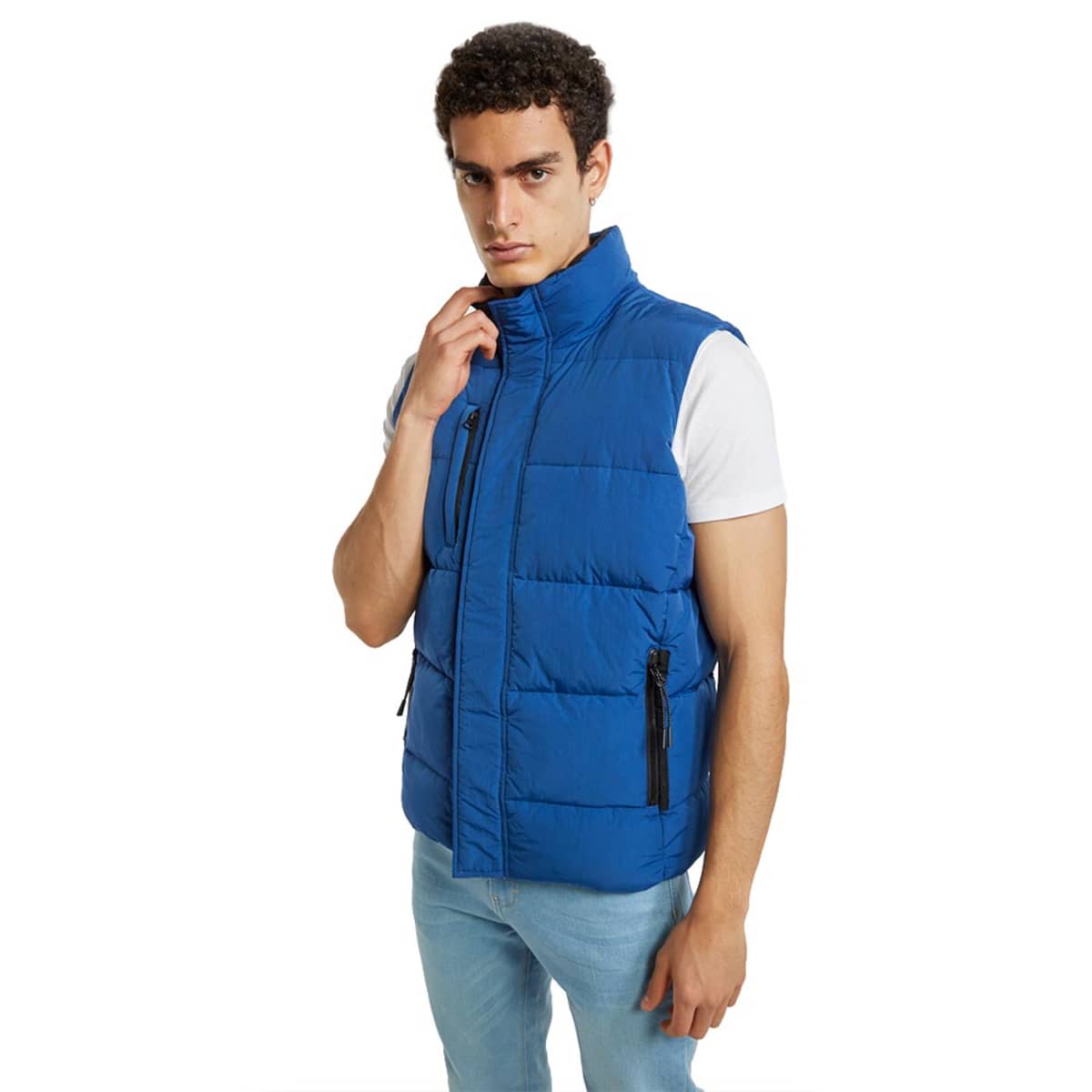 Chaleco Casual D.E.E.P Selection color Azul para hombre 1036637