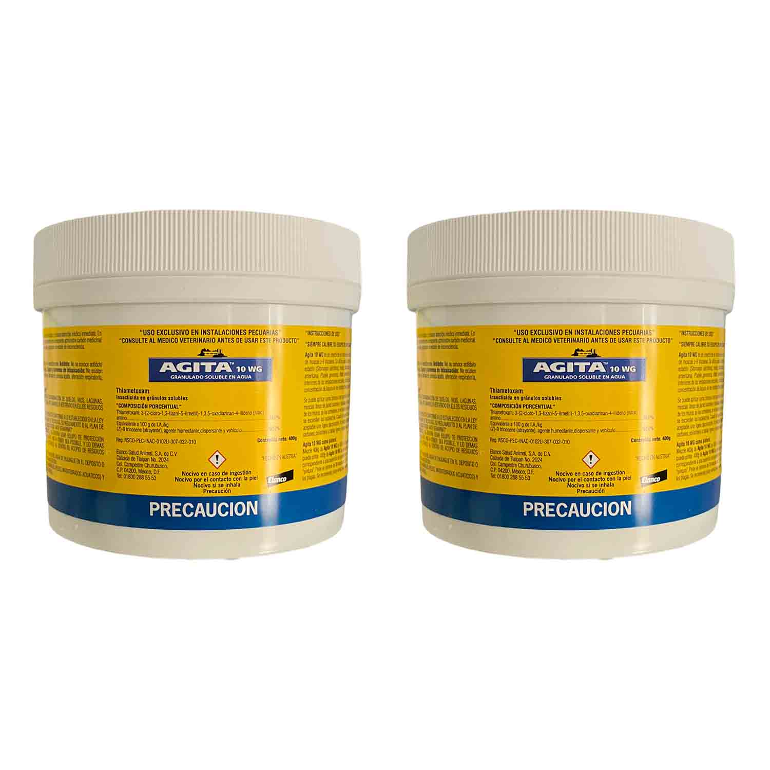 PACK 2 AGITA 400 GR, INSECTICIDA PARA EL CONTROL DE MOSCA