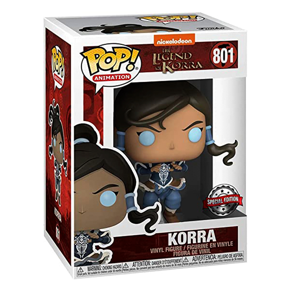 Funko Pop Korra #801 Maestra Elementos La Leyenda Avatar Original