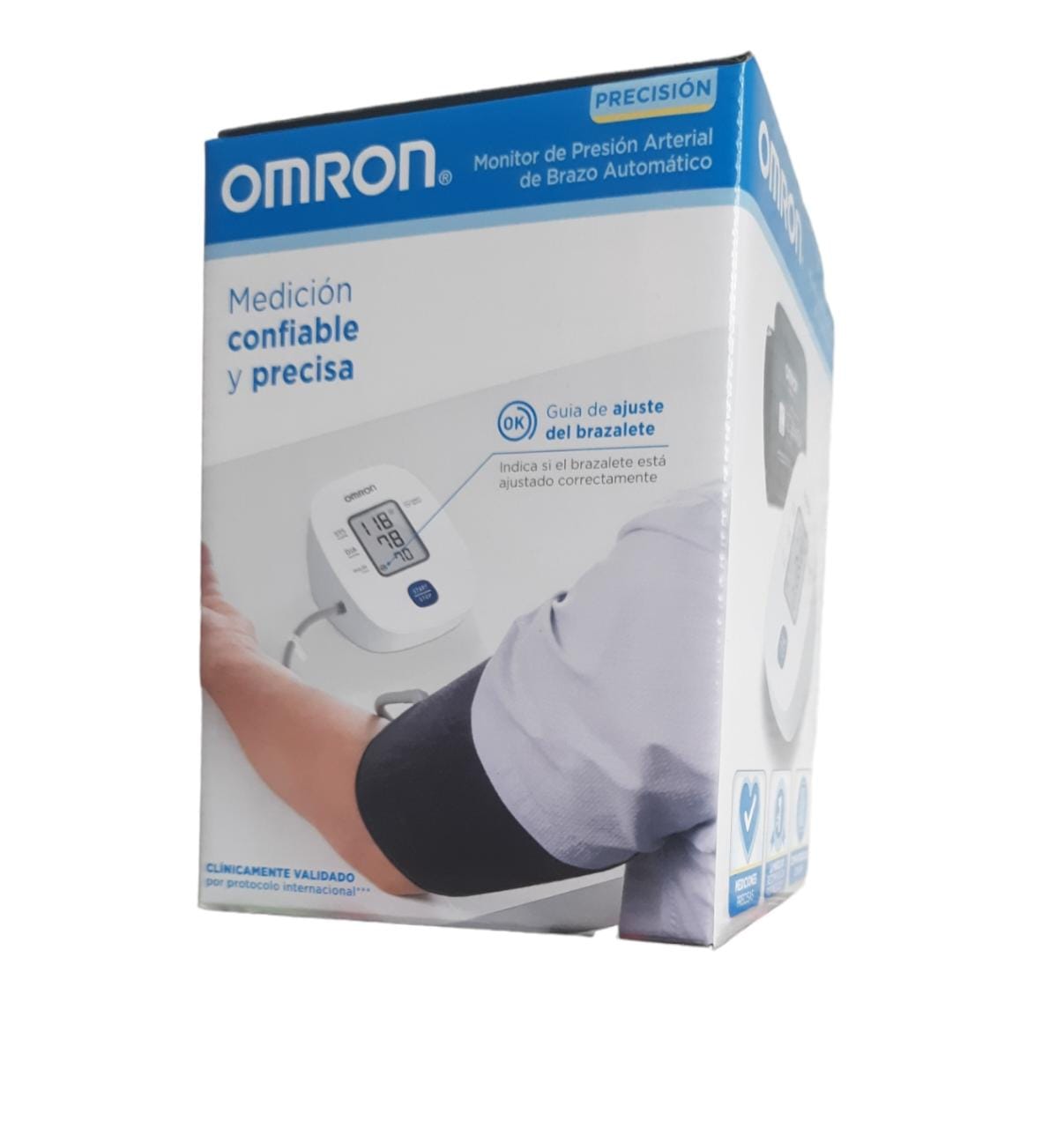Baumanometro Digital Medidor De Presión Arterial Brazo Omron