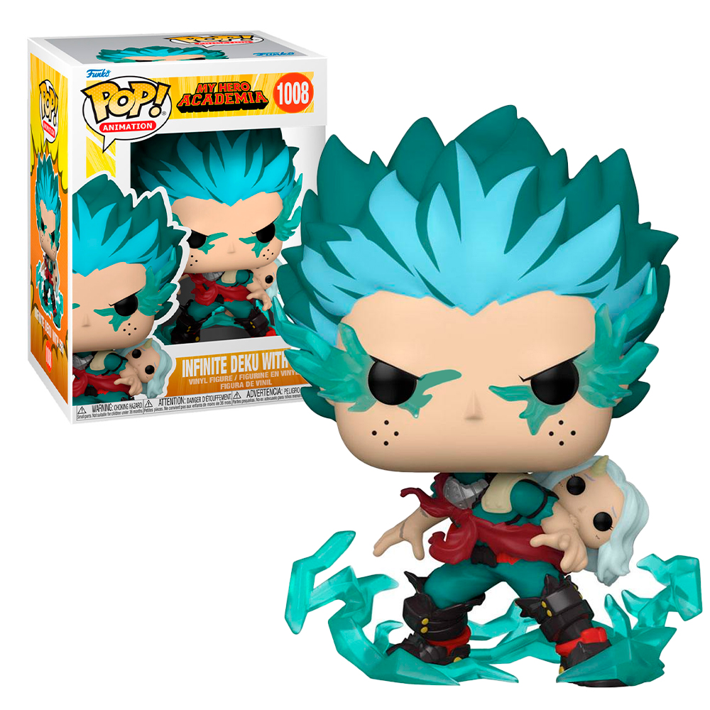 Funko Pop Infinite Deku Con Eri #1008 My Hero Academia Anime Figura Original