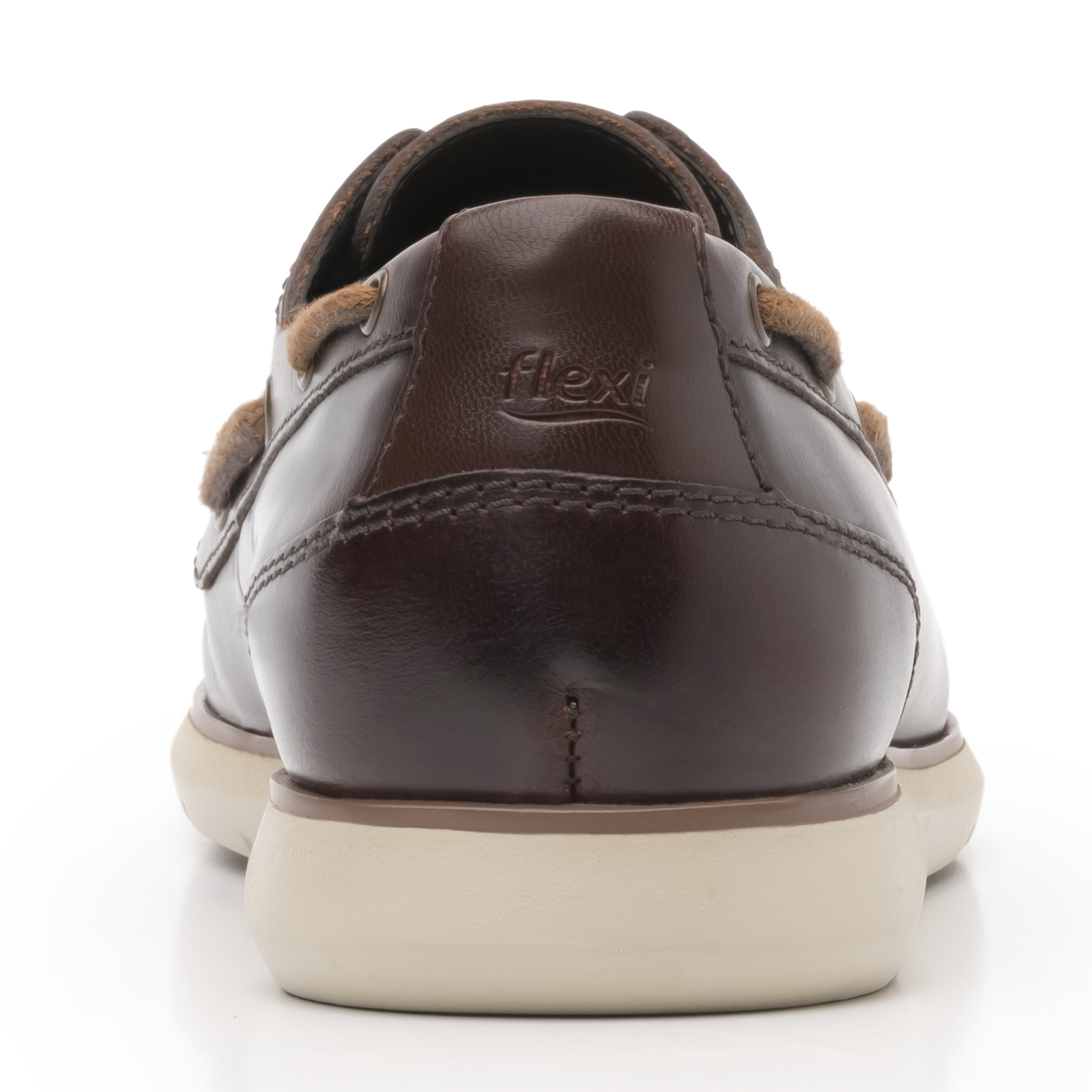 Zapatos Nauticos Flexi Para Caballero 403601 Nogal Original