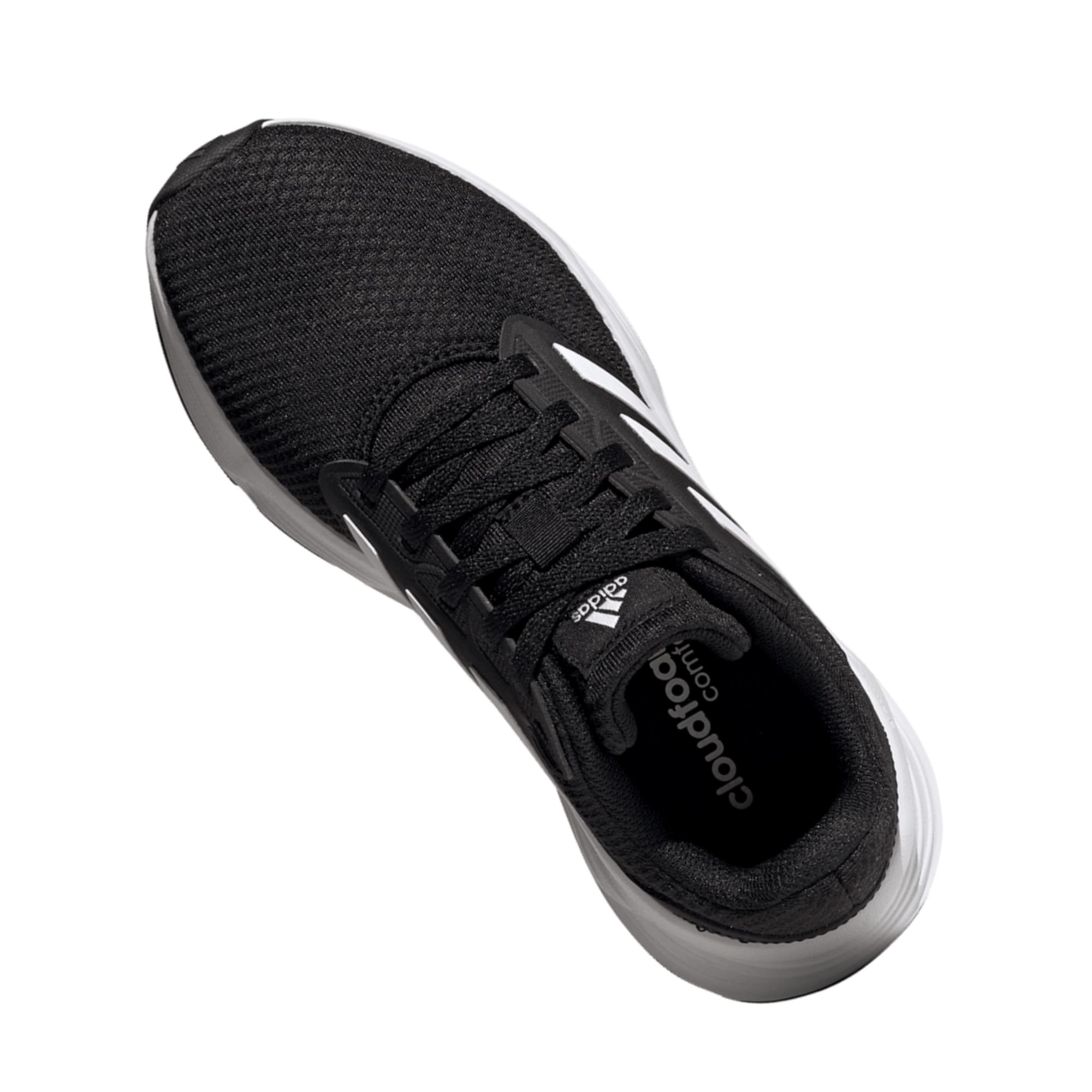 Tenis Adidas Galaxy 6 Negro con Blanco Dama Originales GW3847