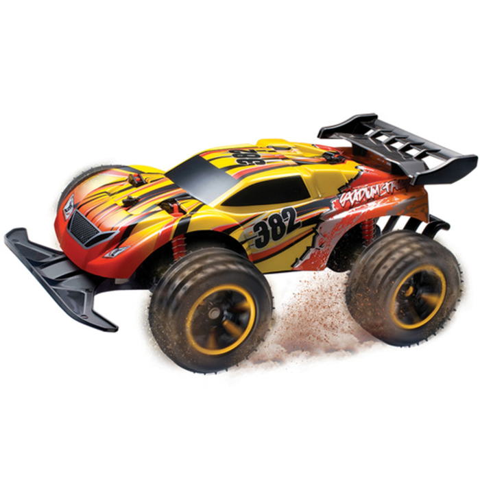 Carro de Control Remoto Stadium Gear / Amarillo