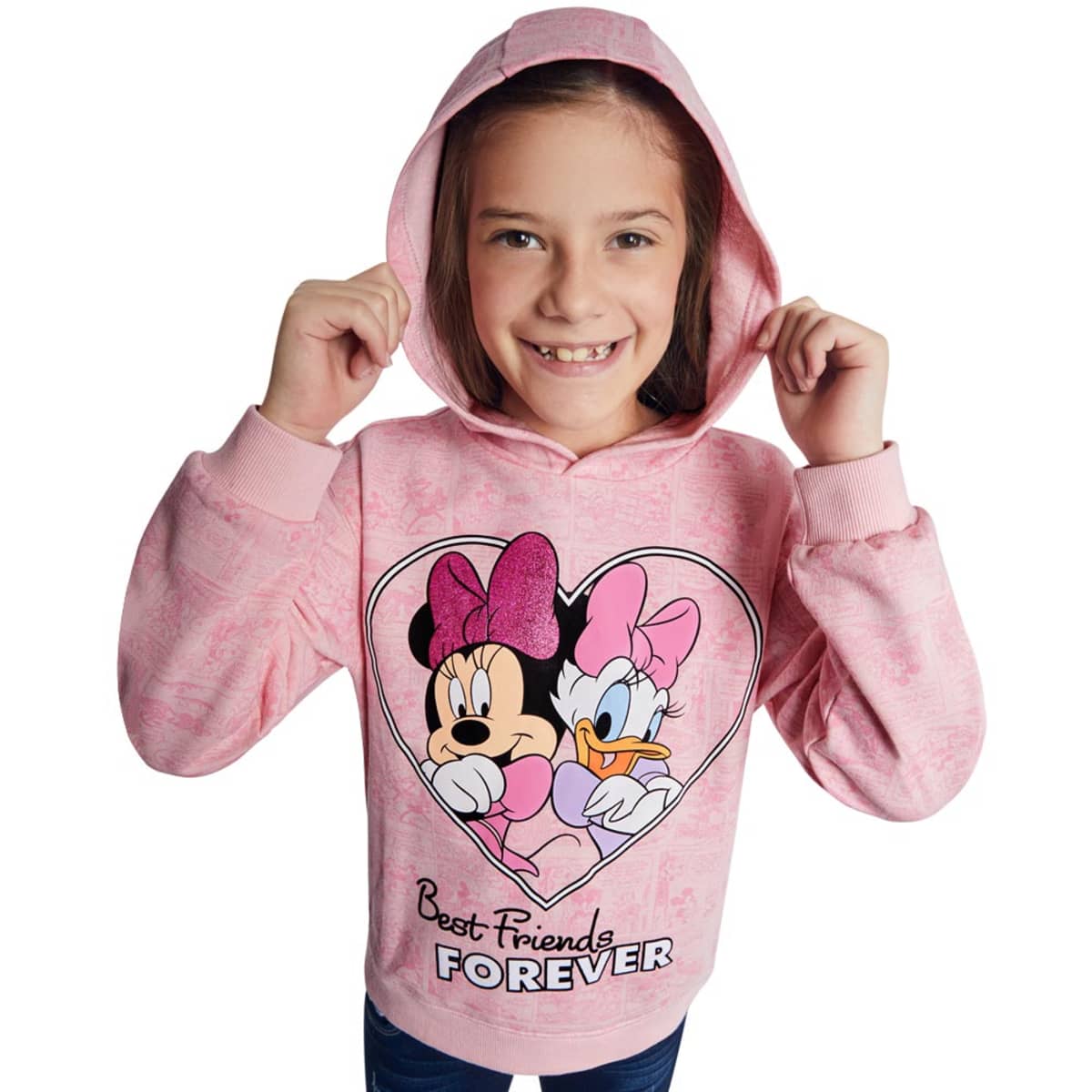 Sudadera Casual Minnie Mouse color Rosa para Niña 1037367