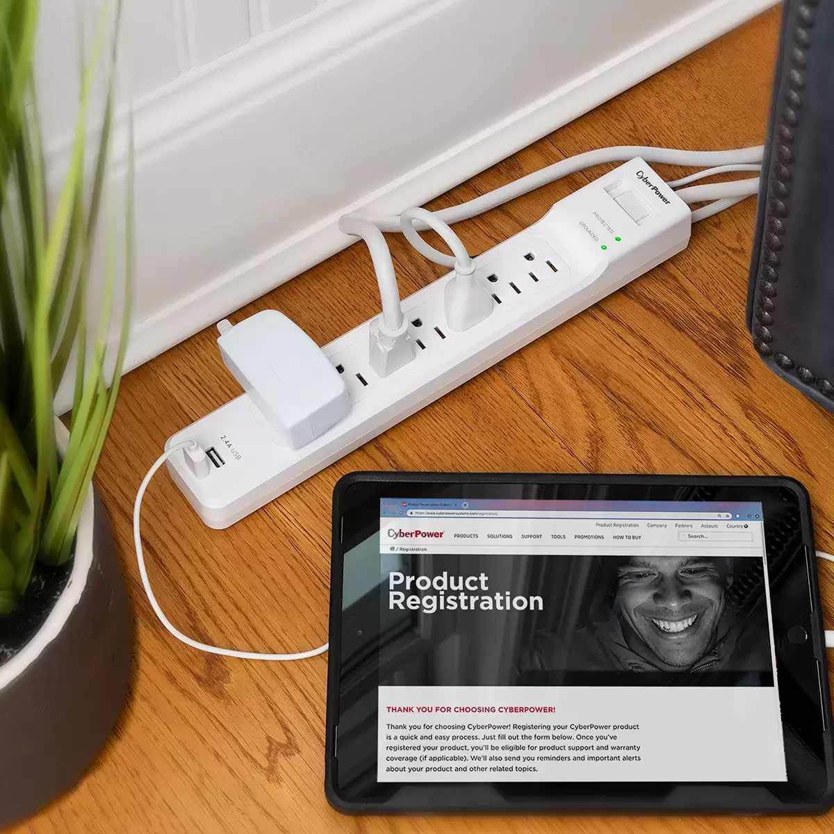 Multicontacto Pack de 3 Pz 7 Salidas CyberPower 2001051 CST