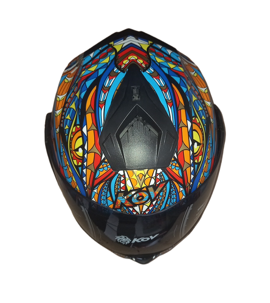 Casco Alebrije - azul