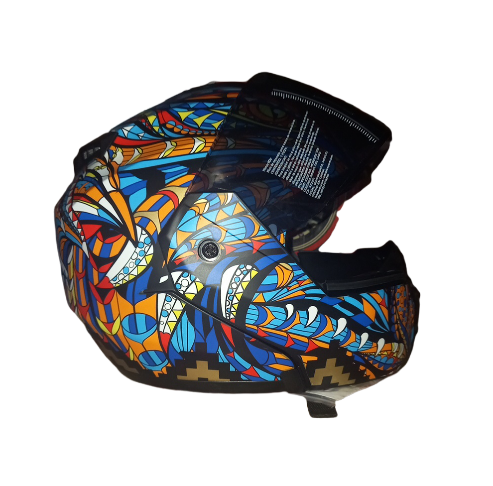 Casco Alebrije - azul