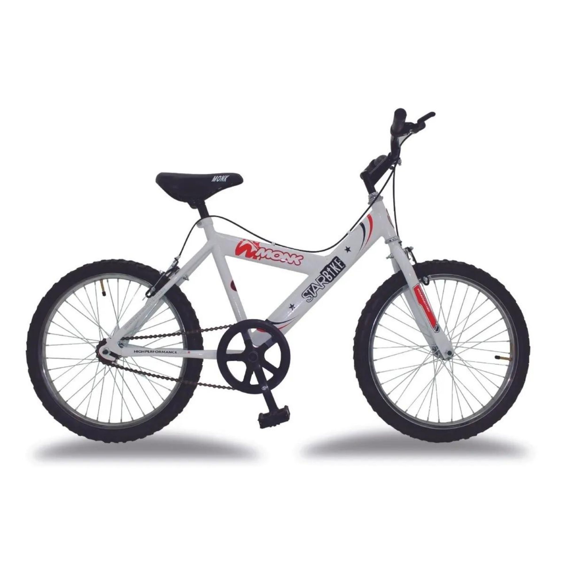 Bicicleta Monk Starbike Rodada 20 1 Velocidad R20 Blanca