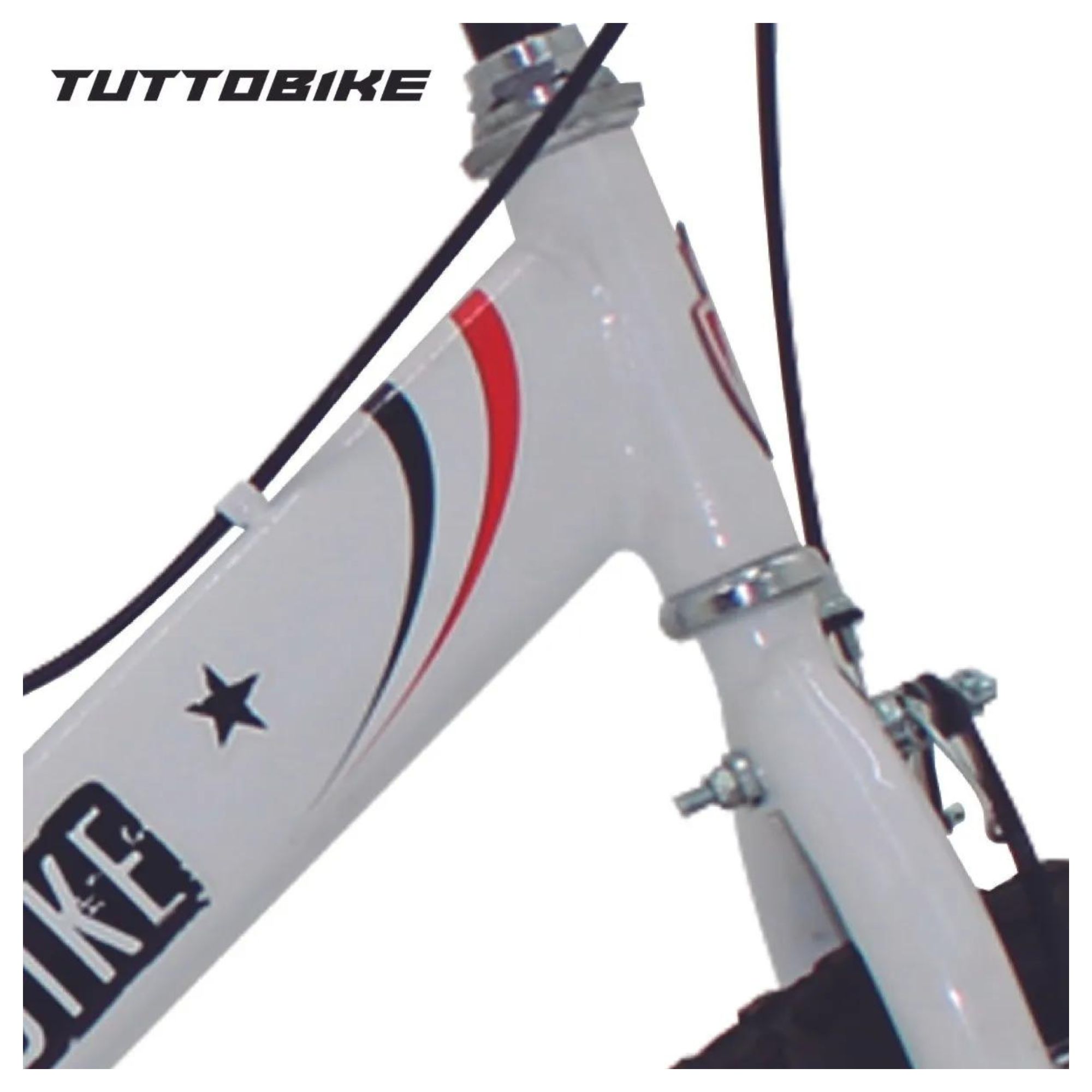 Bicicleta Monk Starbike Rodada 20 1 Velocidad R20 Blanca