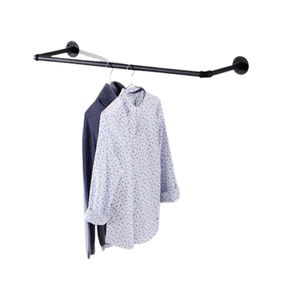 Perchero De Pared Para Ropa Dos Soportes. Vintage, Tubo Industrial