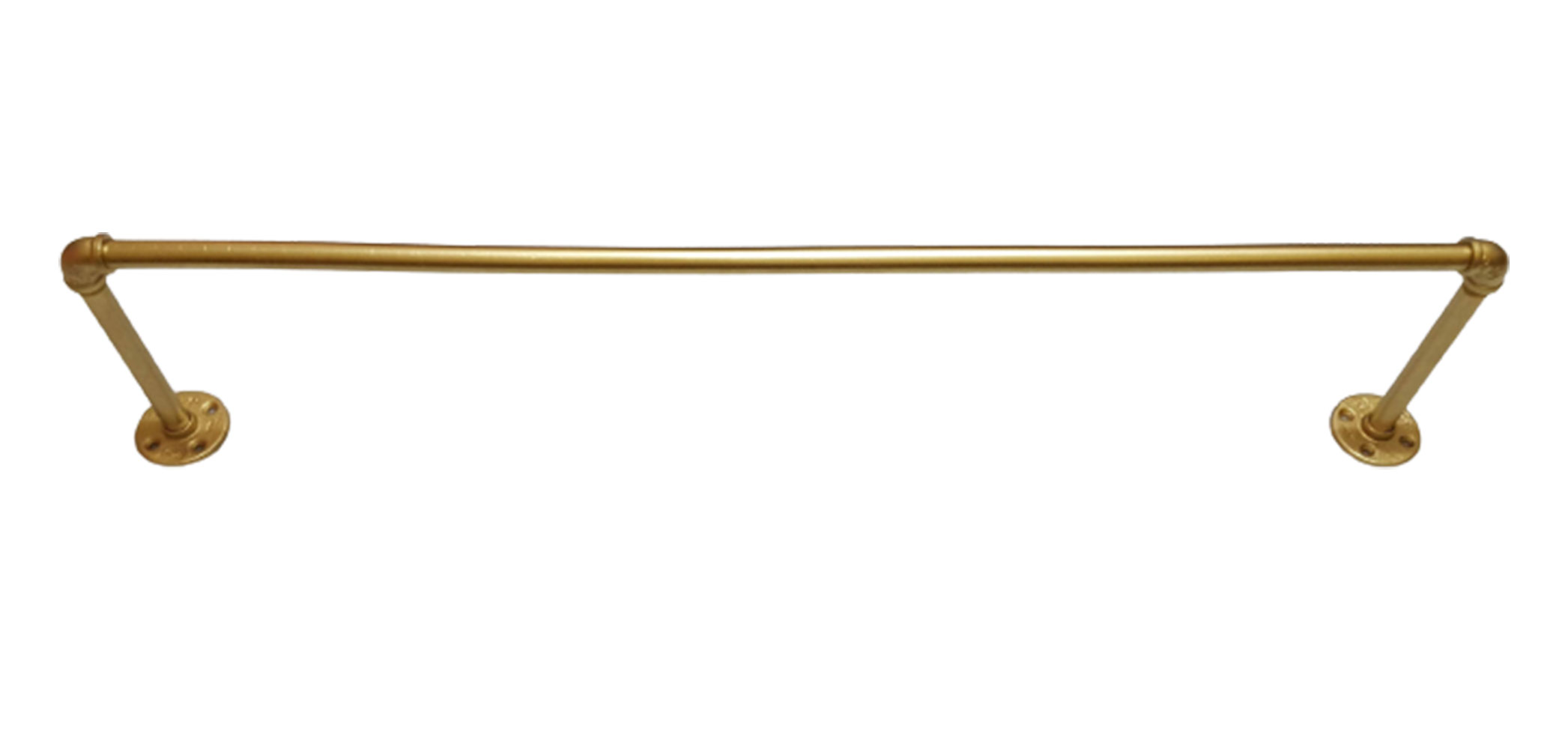 Perchero De Pared Para Ropa Dos Soportes. Vintage, Tubo Industrial