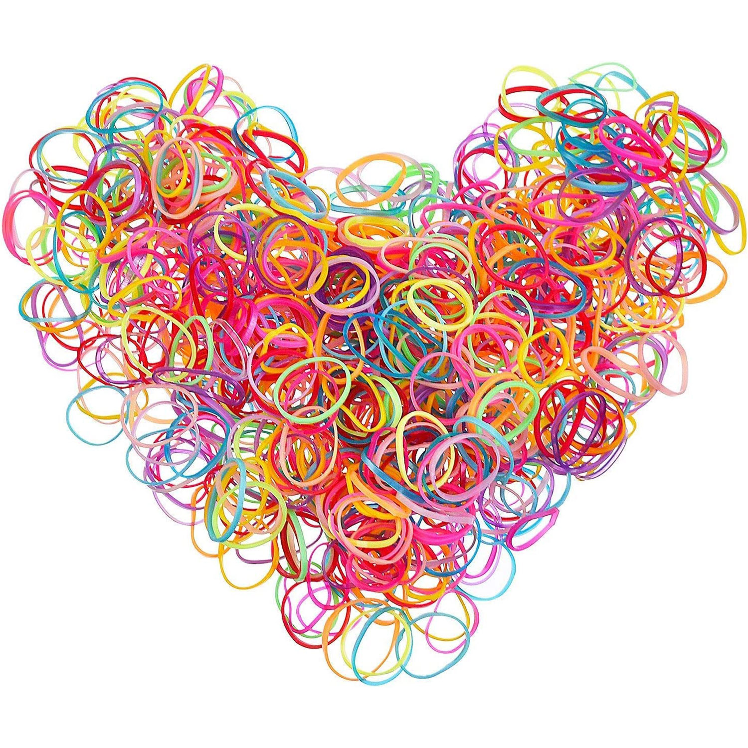 Paquete 600 Ligas Delgadas para Cabello