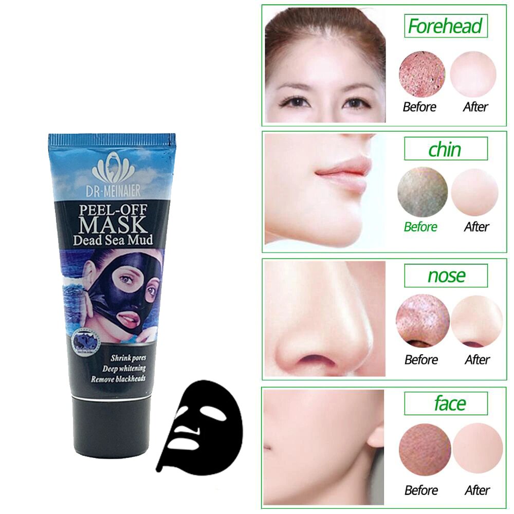 Mascarilla Negra Para Puntos Negros Lodo del Mar Muerto