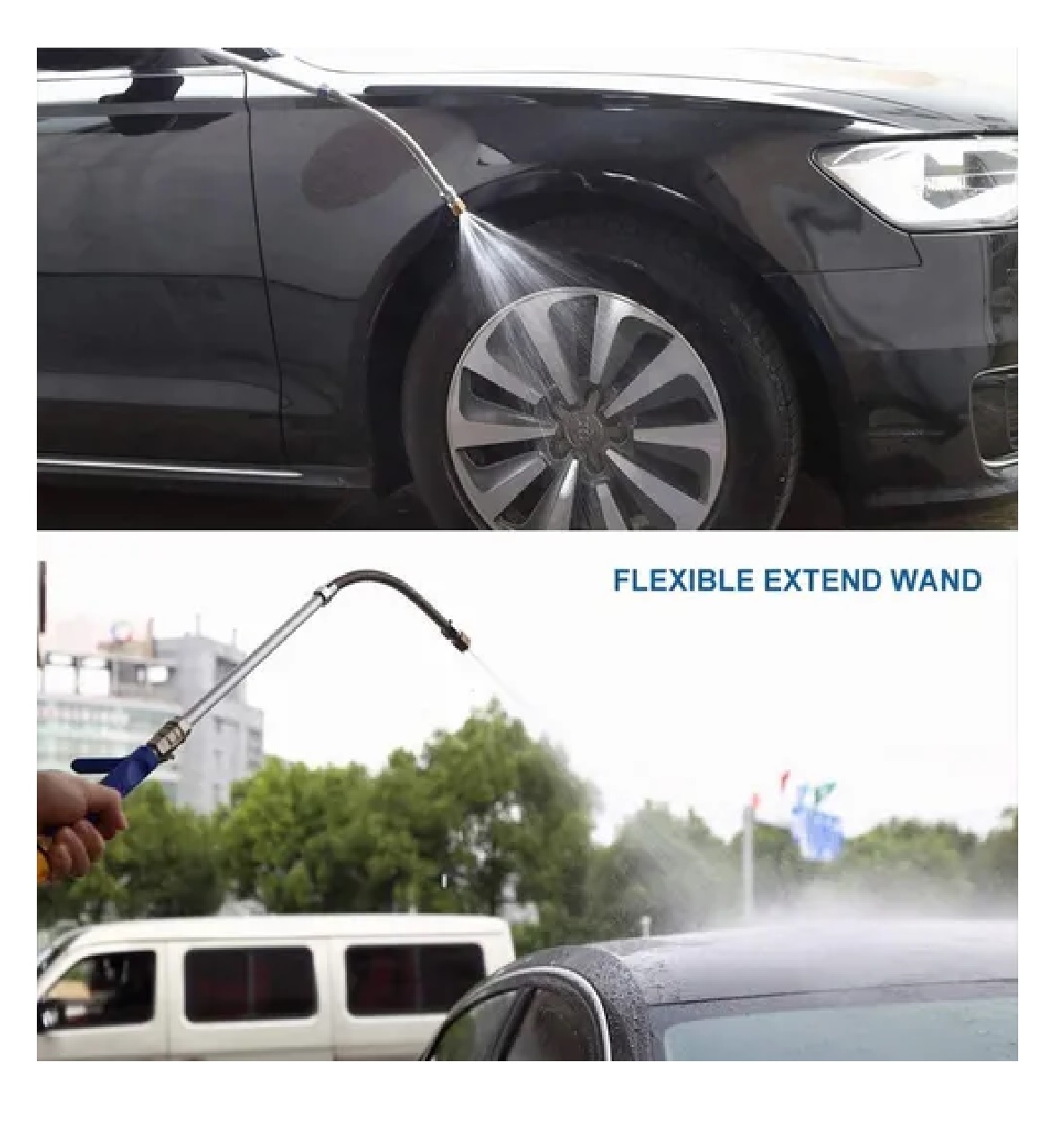 Pistola De Agua De Alta Presión Con Boquilla,negro