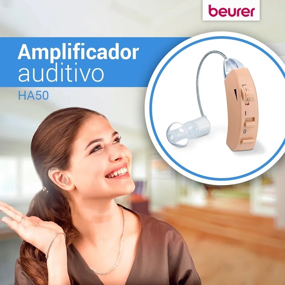 Audífono Problemas Auditivos Amplificador Sonido Ha50 Beurer.