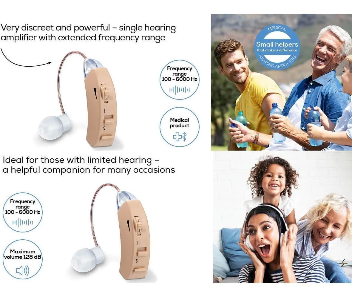 Audífono Problemas Auditivos Amplificador Sonido Ha50 Beurer.