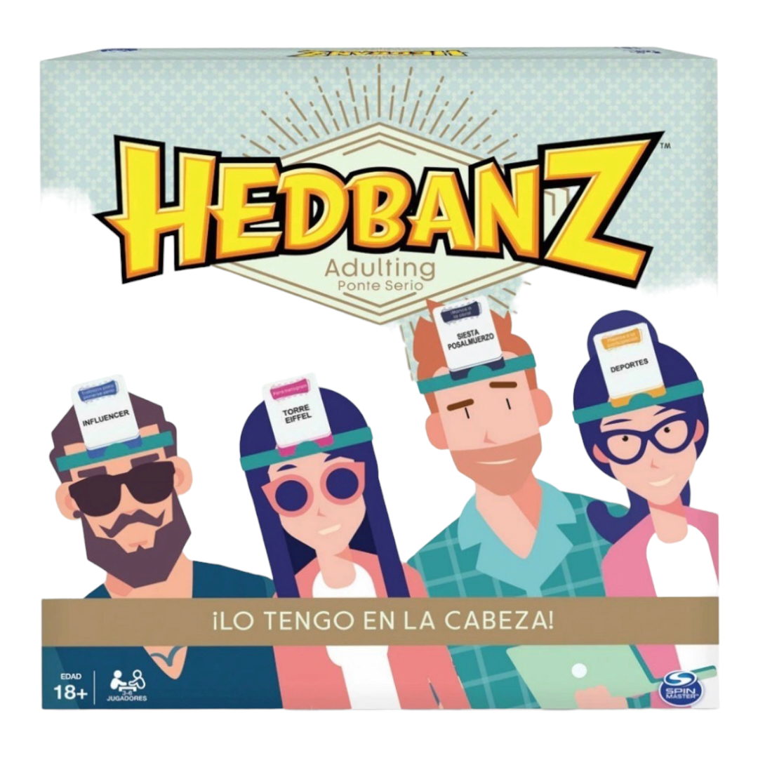 Games Spin Master Hedbanz Adultos Ponte serio 18+