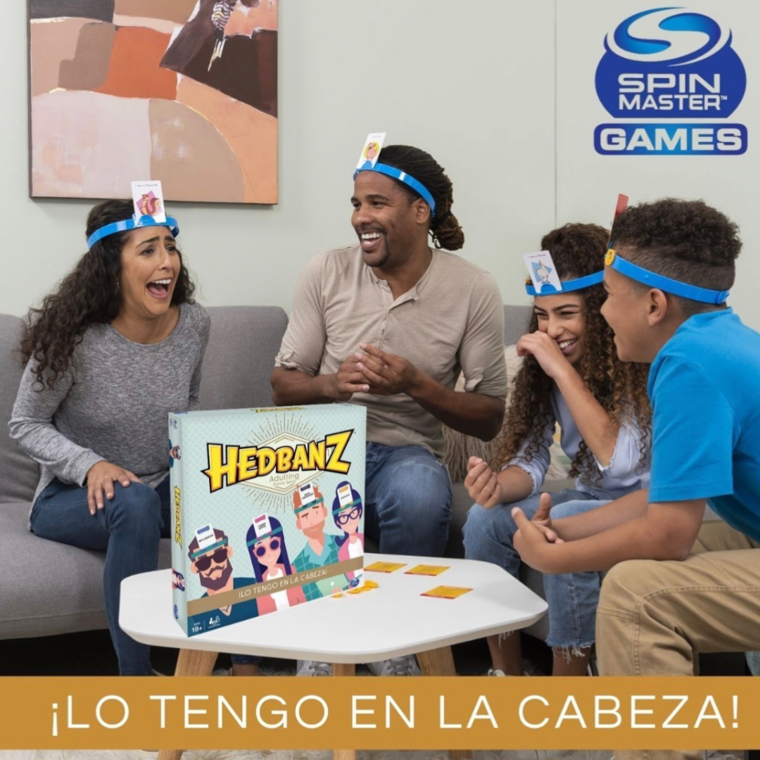 Games Spin Master Hedbanz Adultos Ponte serio 18+