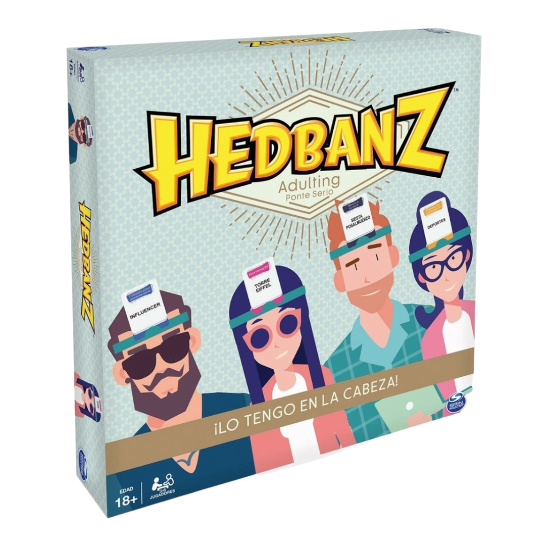 Games Spin Master Hedbanz Adultos Ponte serio 18+