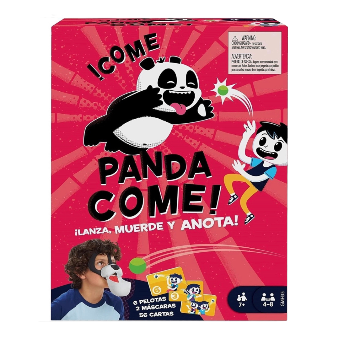 Mattel Games Come Panda Come Juego de Mesa para Jugar con Familia y Amigos para niños de 7 años en adelante