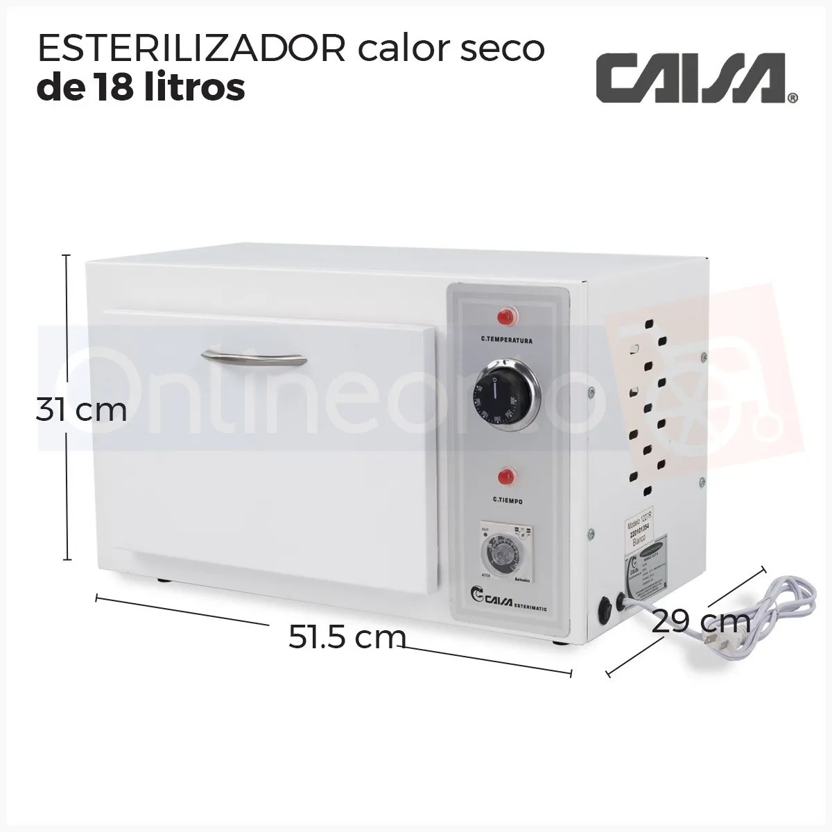 Horno Esterilizador Instrumental Quirugico Dental Calor Seco