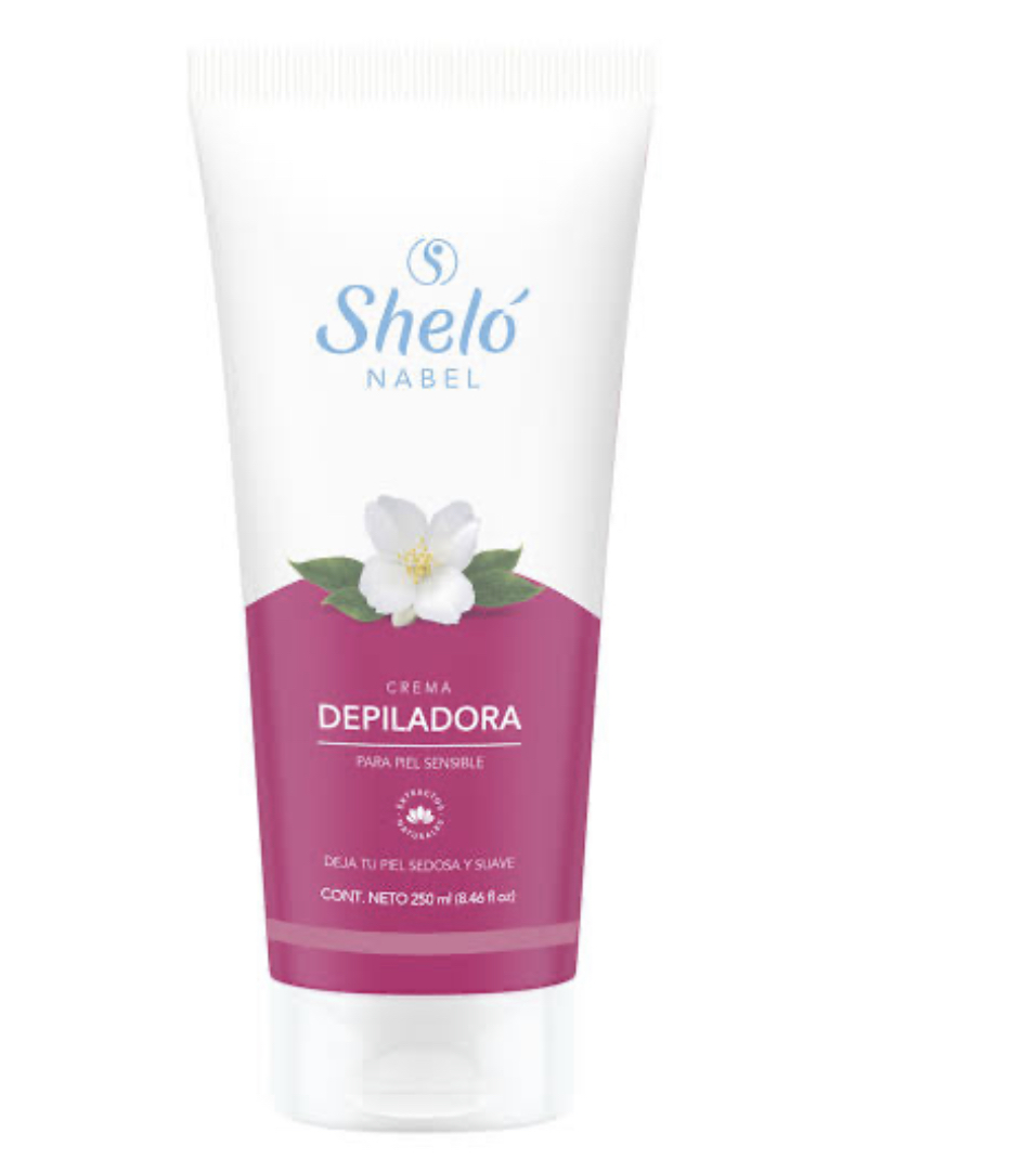 Crema depiladora shelo nabel para piel sensible 