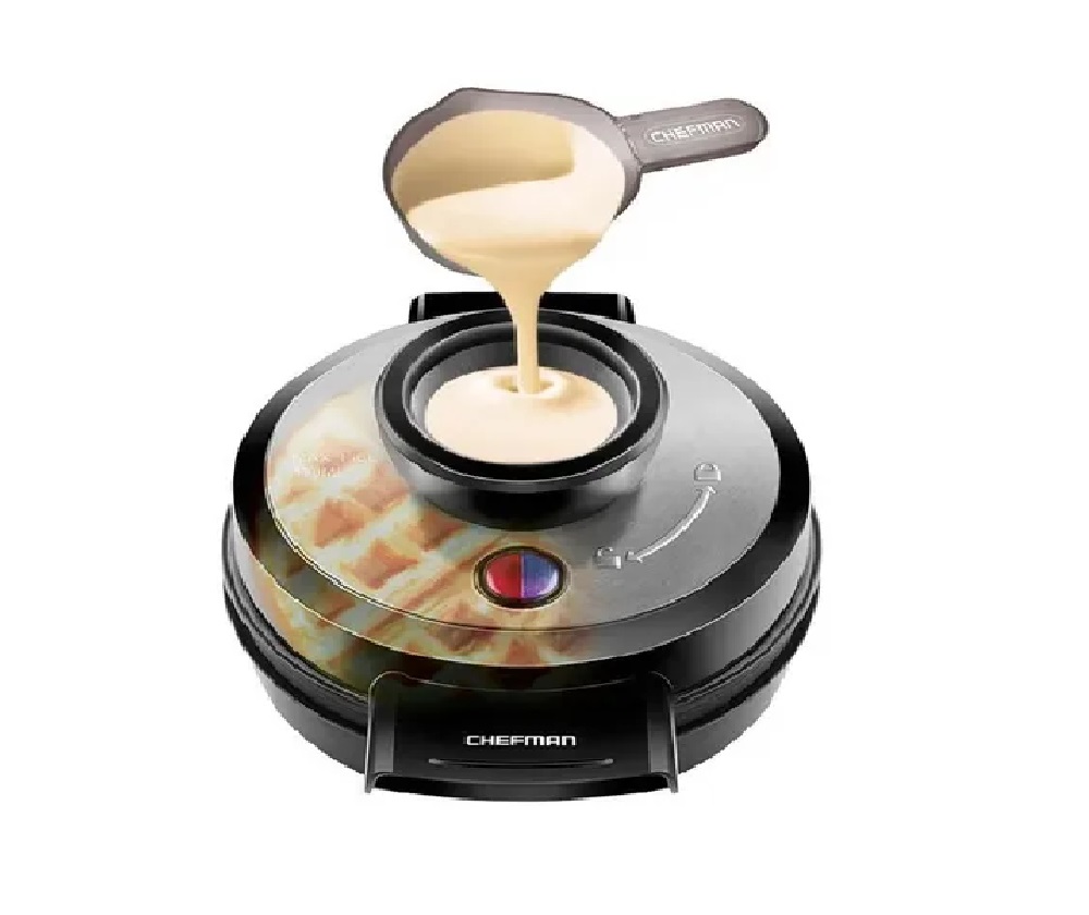 Wafflera Volcán 4 Rebanadas Chefman RJ04-4RV