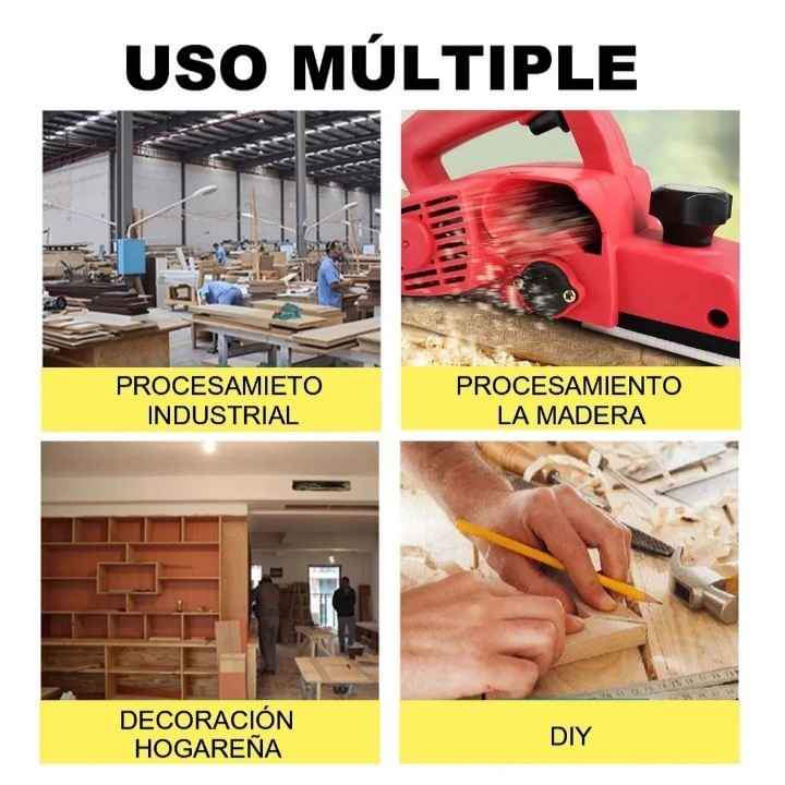 Cepilladora Eléctrica Cepillo Brush 82mm 16000rpm 750w 127v Herramienta Nueva Carpintería