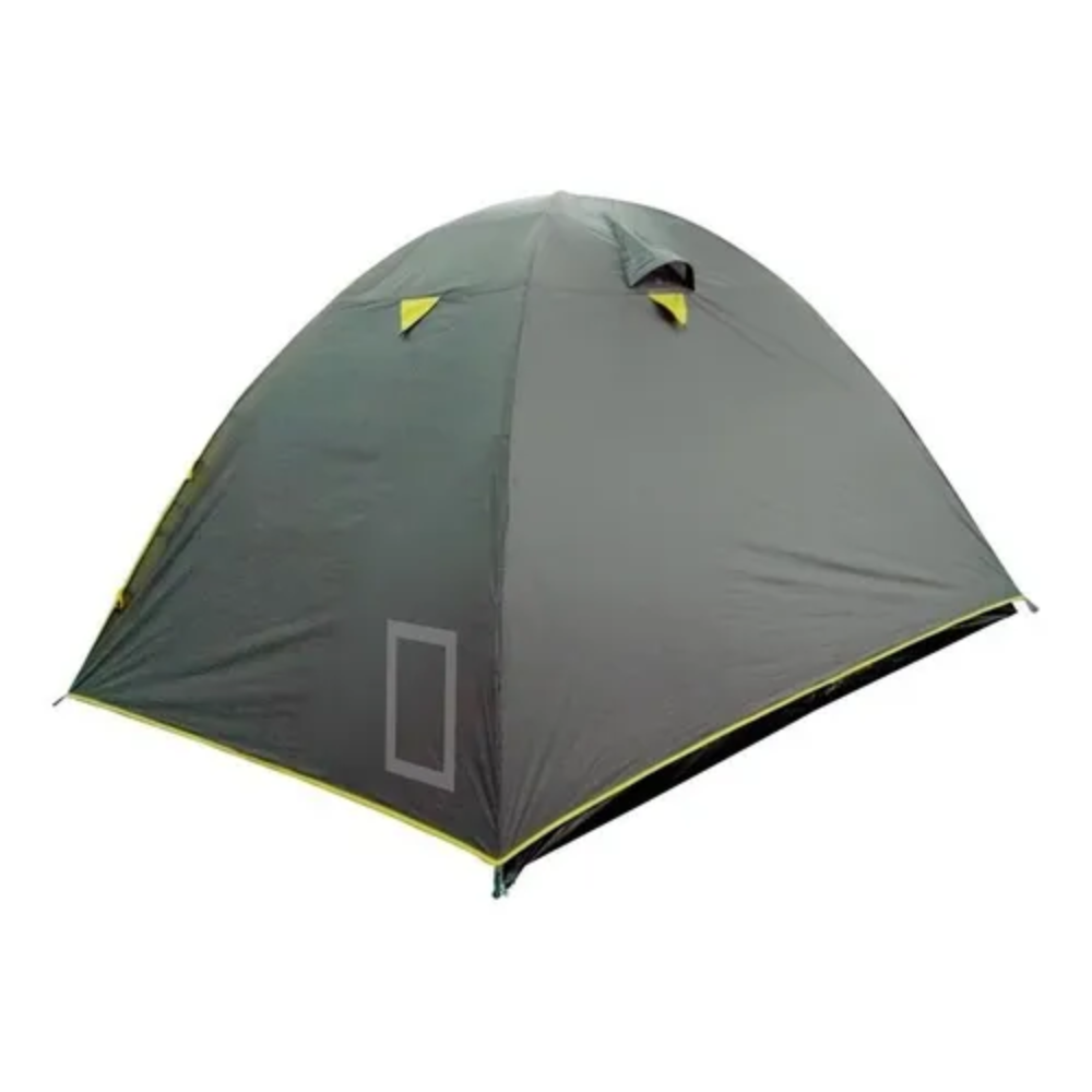Tienda de campaña para 2 personas Ottawa II amarillo con gris National Geographic CNG203-1