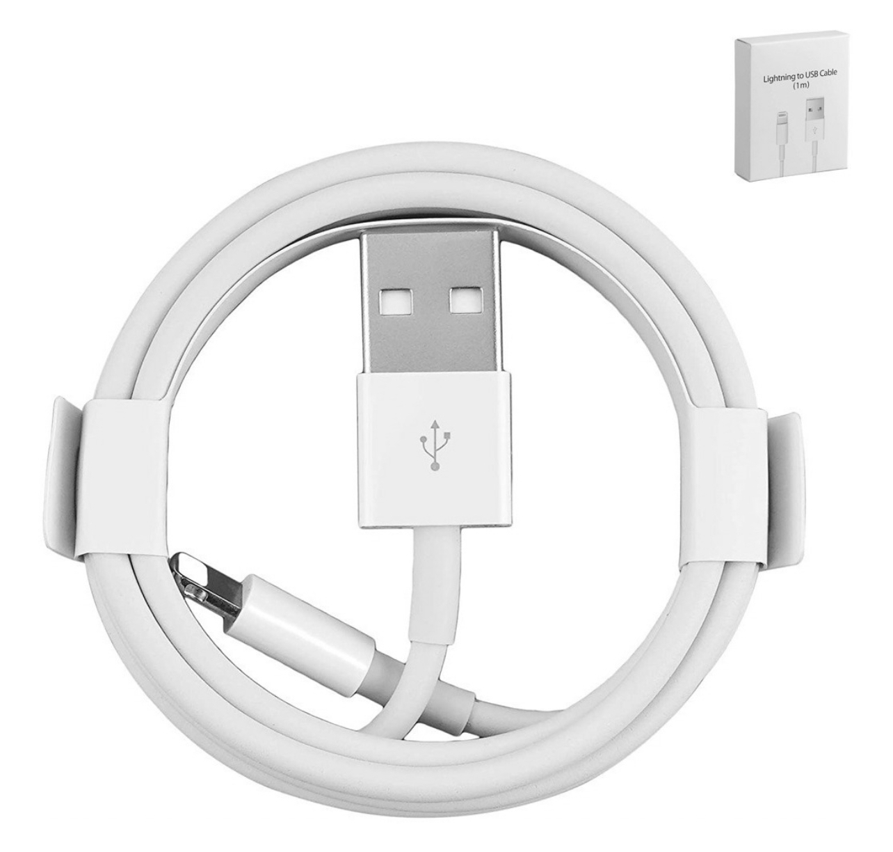 Cable Lightning Usb 2 Metros Compatible Para iPhone, iPad