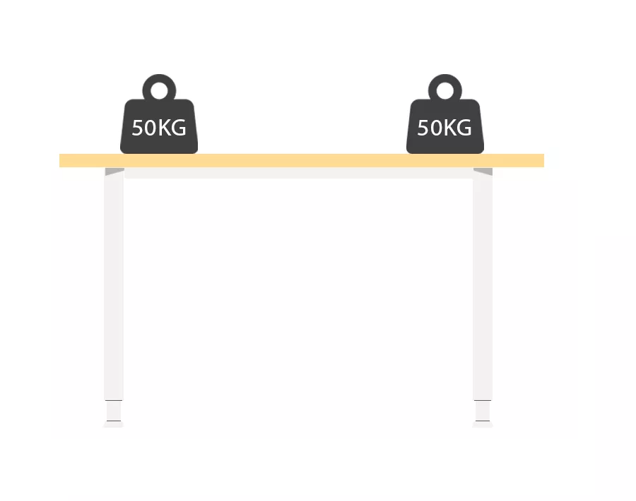 Base de Escritorio Inteligente con Motor Integrado para Ajuste de Alturas y Sistema de Memorias para su Almacenamiento con Soporte de hasta 70 Kilos / Master / HO-SMARTDESK2