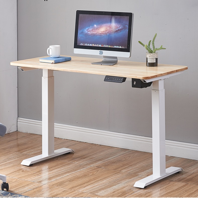 Base de Escritorio Inteligente con Motor Integrado para Ajuste de Alturas y Sistema de Memorias para su Almacenamiento con Soporte de hasta 70 Kilos / Master / HO-SMARTDESK2