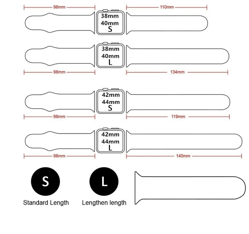 correa para Apple Watch serie 1,2,3,4,5,6,7 