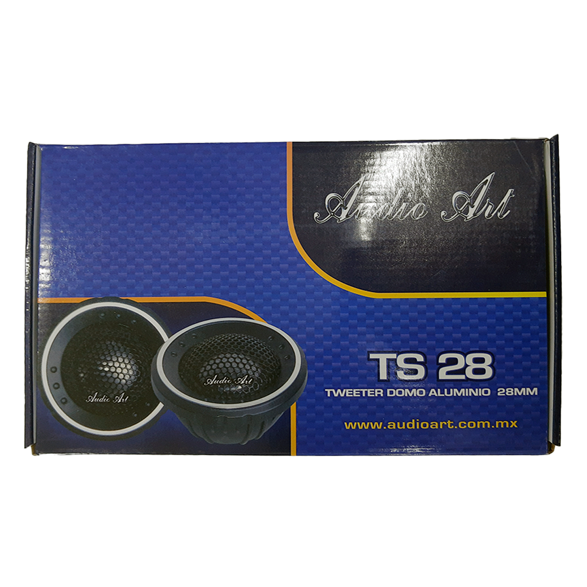 Tweeters de Domo de Aluminio con Crossovers Audio Art TS 28 90 Watts 28 mm 4 Ohms 55 Watts RMS 