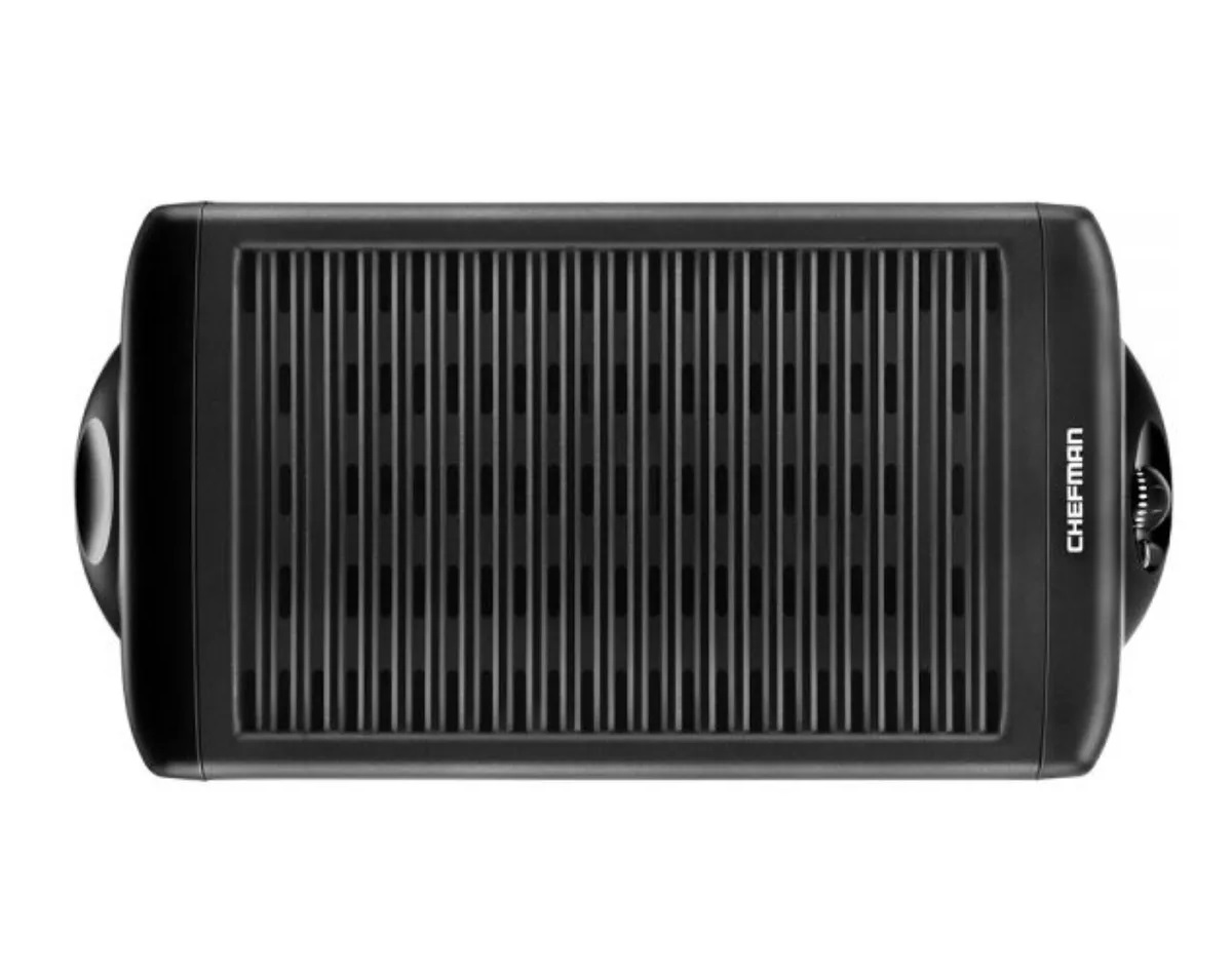 Parrilla Eléctrica Chefman Libre de Humo 50 cm Negra RJ23-SG