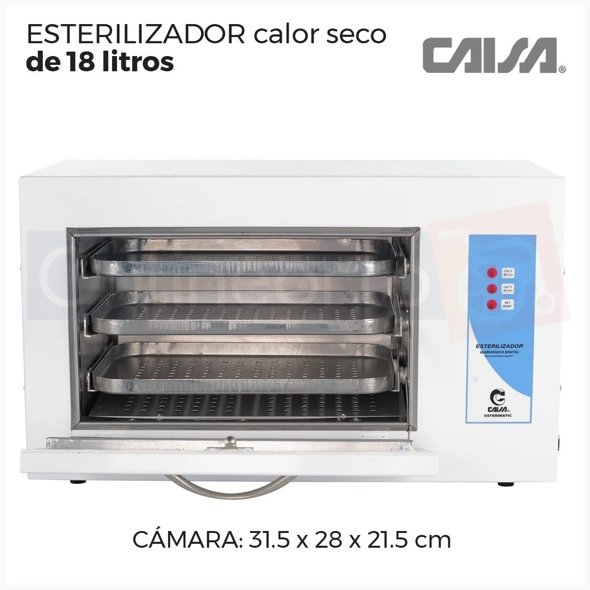 Horno Esterilizador Instrumental Quirugico Dental Medical Store Calor Seco