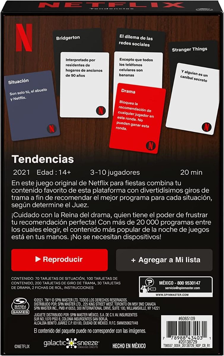 Cardinal: El Juego Original de Fiestas de Netflix