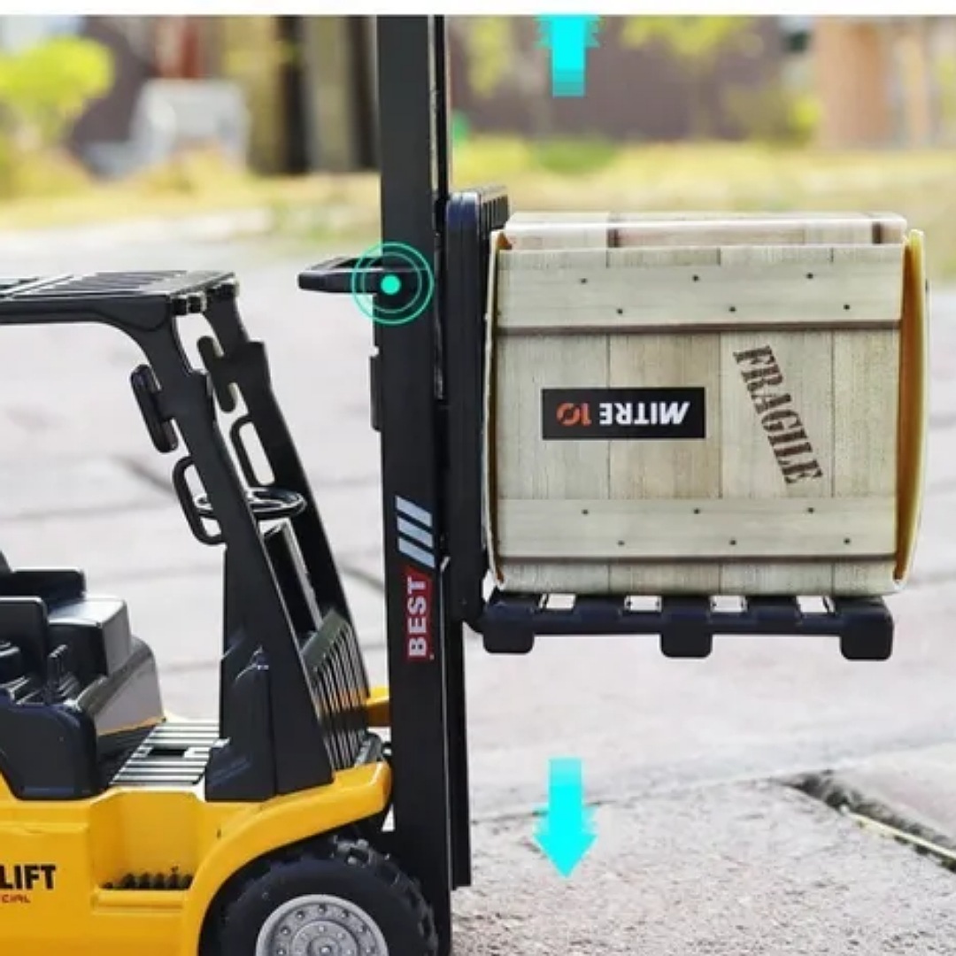 Niño Alear Montacargas Juguete Carros Más 3 Años Escala 1:50