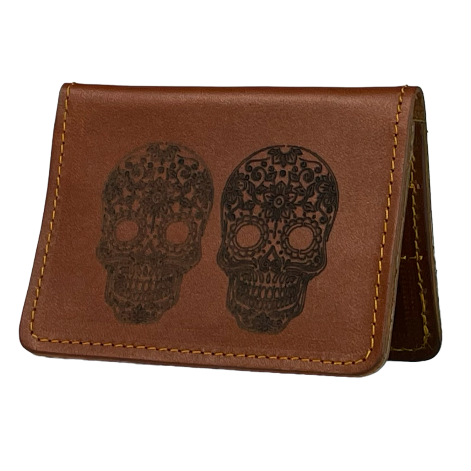 Tarjetero Doble Shedrón Calaveras