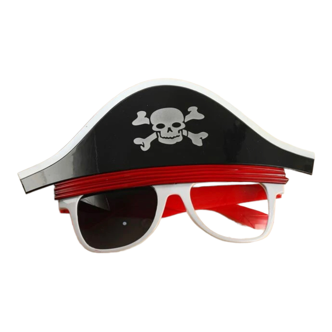 Gafas lentes piratas de Halloween para fiesta de día de muertos Colsplay