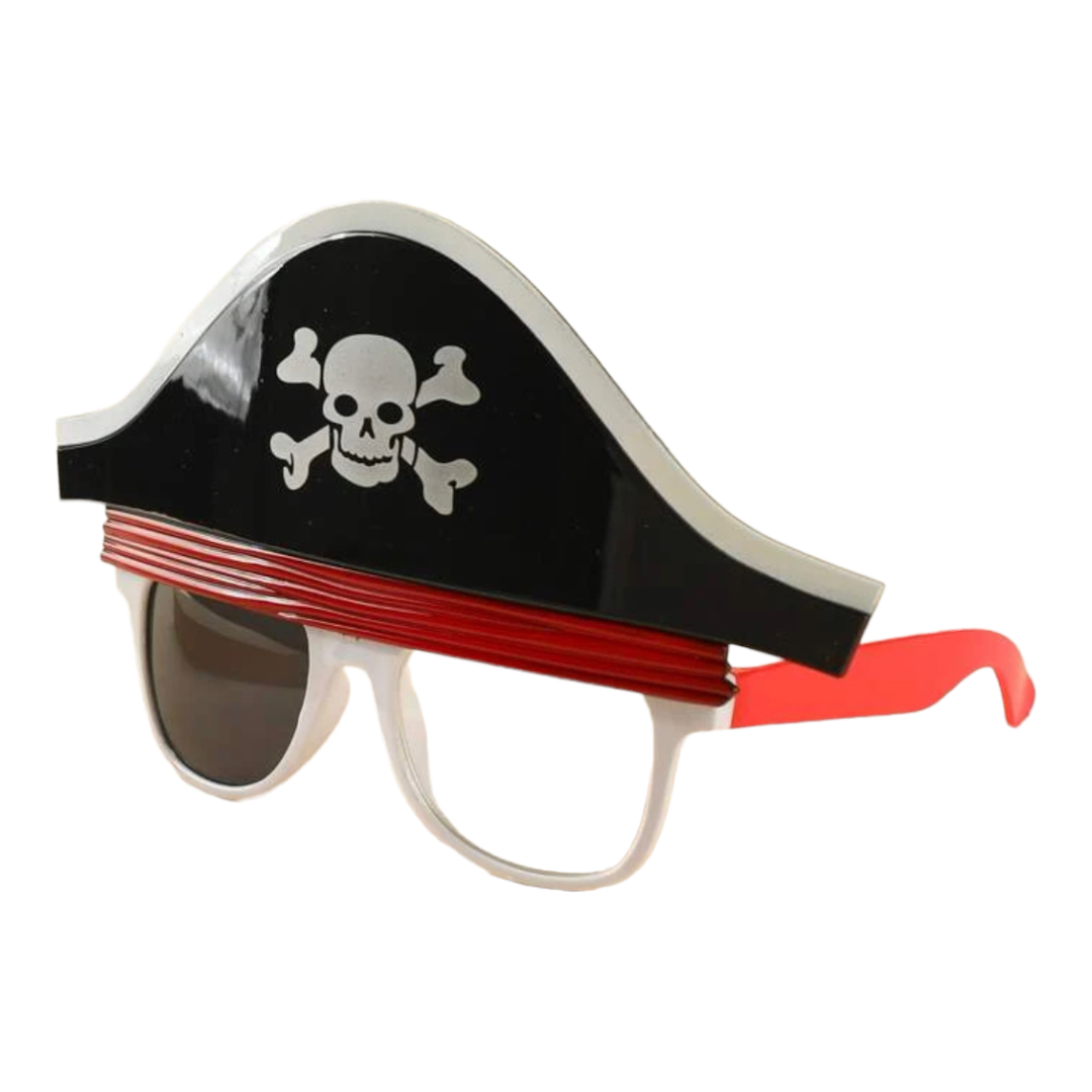 Gafas lentes piratas de Halloween para fiesta de día de muertos Colsplay