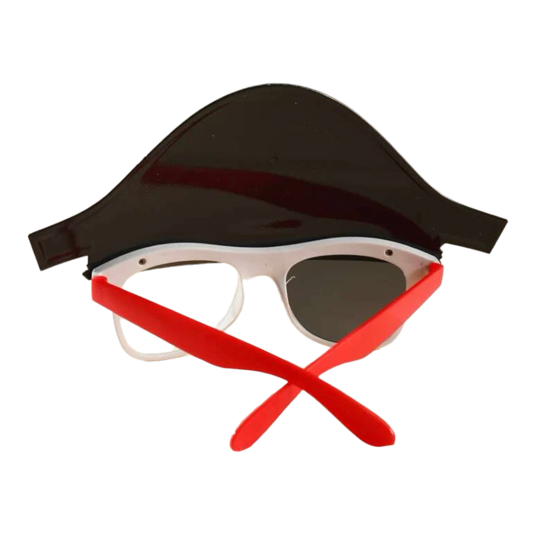 Gafas lentes piratas de Halloween para fiesta de día de muertos Colsplay
