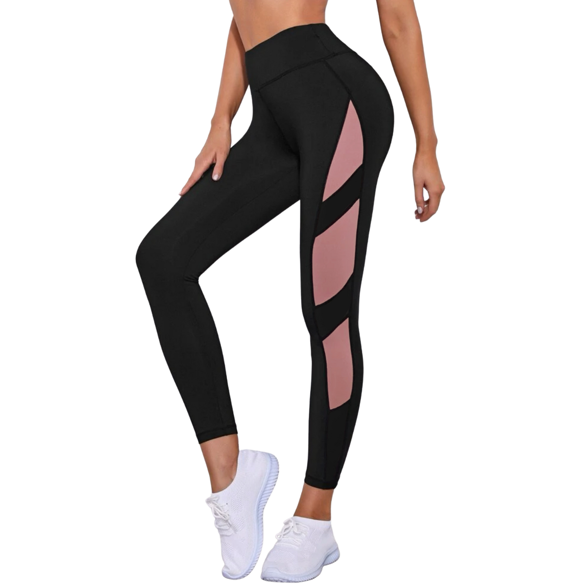 Leggings Deportivo Mujer Licra Gym Mallon Casual Malla Lycra LIC-0101