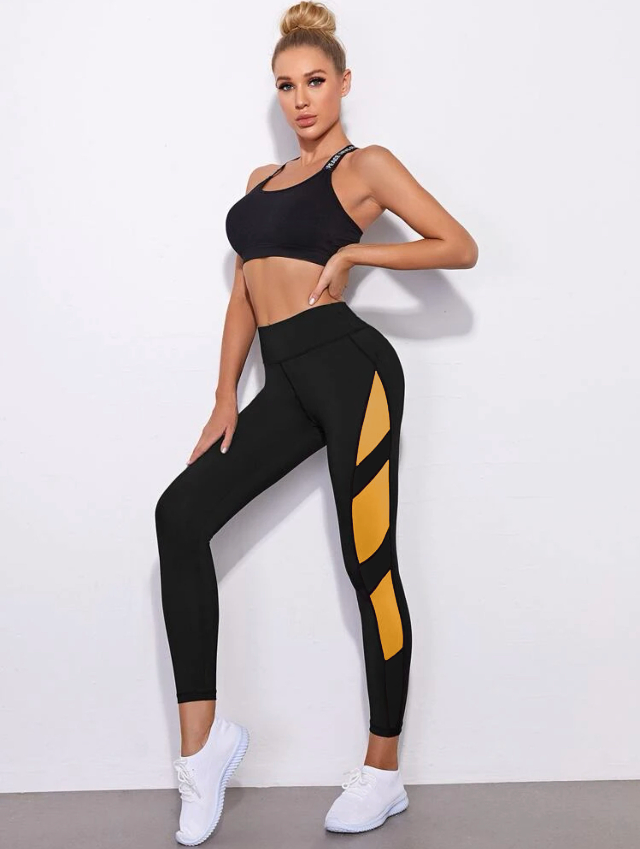 Leggings Deportivo Mujer Licra Gym Mallon Casual Malla Lycra LIC-0101