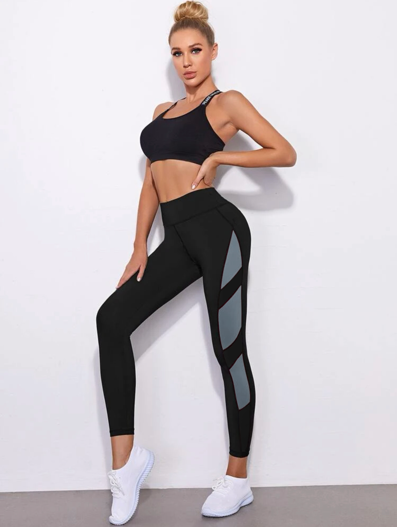 Leggings Deportivo Mujer Licra Gym Mallon Casual Malla Lycra LIC 0101